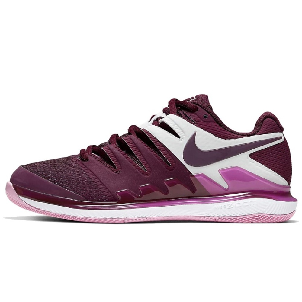 Nike Air Zoom Prestige Tennis Shoe Bordeaux/pink 7